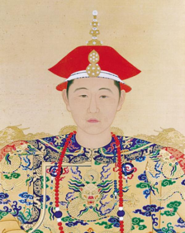 Portrait du jeune empereur Kangxi en tenue de cour. (Image : Wikimedia/CC0 1.0)
