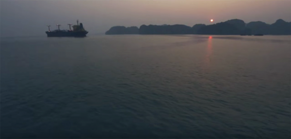 La magnifique baie d’Halong, au Vietnam. (Capture d’écran/ Youtube)