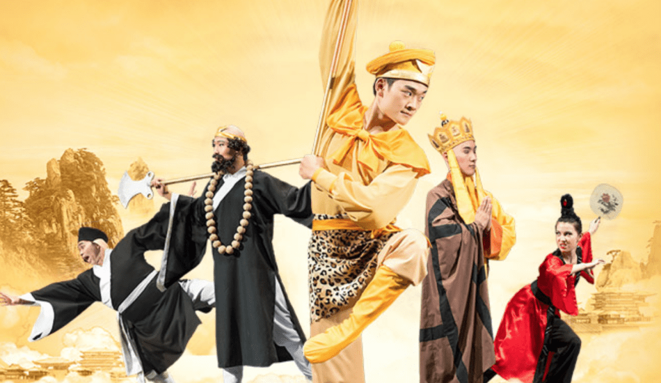 Huang Jingzhou dans le rôle du Roi des singes, Sun Wukong. (Image : Shen Yun Performing Arts).