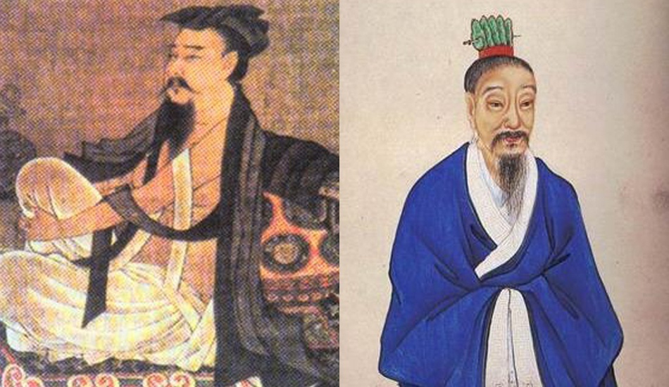 Portraits de Ruan Ji et Ji Kang. (Image : wikimedia/CC0 1.0)