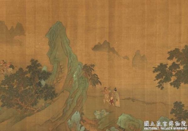 Le roi Yu ouvre la montagne, peint par Zhao Boju, dynastie des Song (960-1279). (lmage : Musée national du Palais, Taipei / @CC BY 4.0)