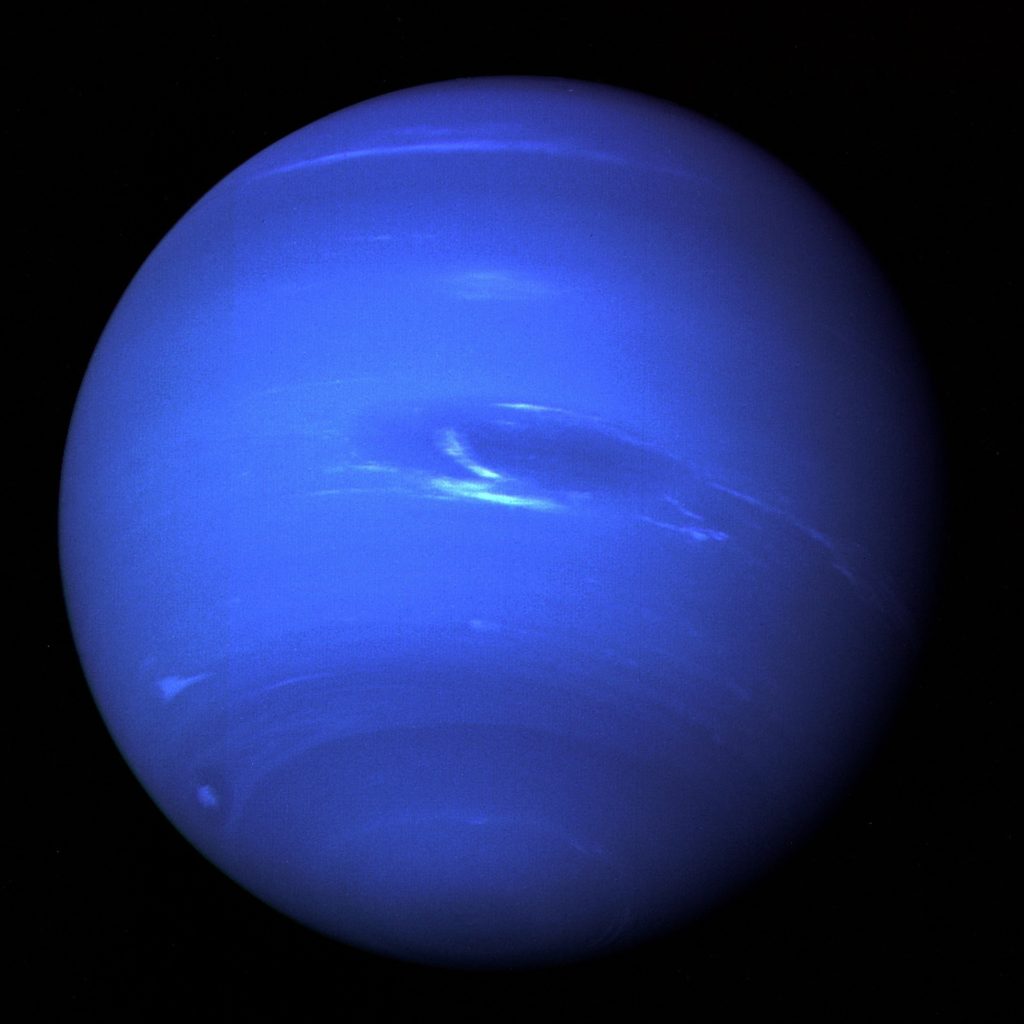 Le darkvortex de Neptune. (Image:Wikilmages/Pixabay)