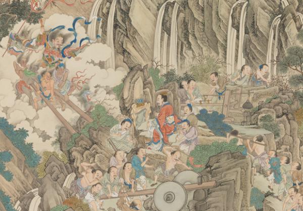 Yu et son équipe consacrèrent environ dix ans à ces travaux d’aménagement d’eau. (Image : Domaine publique, Musée national du Palais, Taipei)