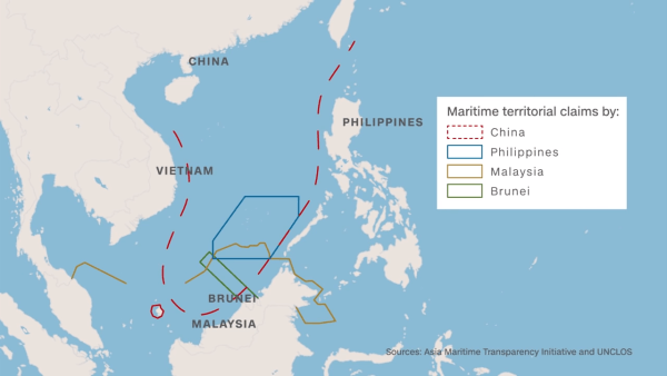 Le pays qui contrôlera la mer de Chine méridionale sera bien placé pour dominer le commerce mondial. (Image: Capture d’écran / YouTube)
