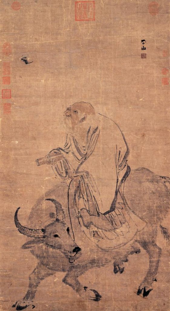 Portrait de Laozi, un grand maître de Tao vivant à fin de la période des Printemps et Automnes (milieu du vie siècle av. J.-C. – milieu du ve siècle av. J.-C.). (Image : wikimedia / National Palace Museum / Domaine public)