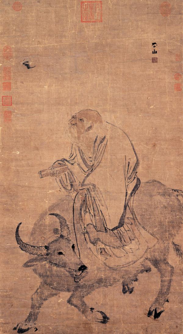 Portrait de Laozi, un grand maître de Tao vivant à fin de la période des Printemps et Automnes (milieu du vie siècle av. J.-C. – milieu du ve siècle av. J.-C.). (Image : wikimedia / National Palace Museum / Domaine public)