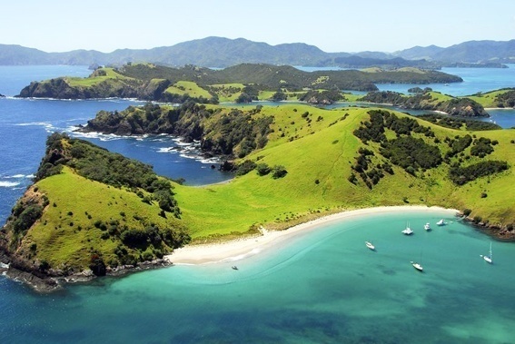 La Nouvelle-Zélande se trouve dans l'océan Pacifique Sud et se compose de deux îles principales. (Image:123RF)