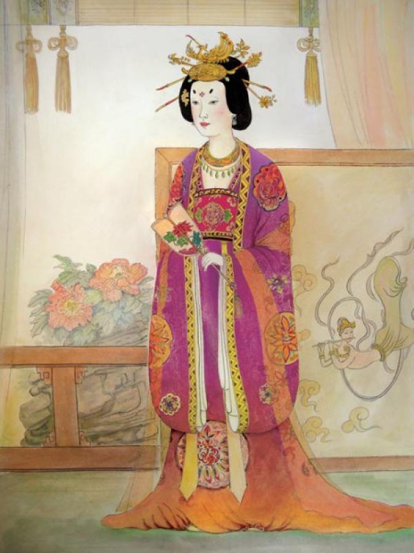 L'impératrice Zhangsun, (VIIe siècle ap. J.-C.), est le parfait exemple de la femme chinoise traditionnelle. (Image : Taste of Life)