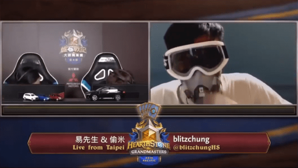 L’éditeur de jeux vidéo Blizzard a suspendu le joueur Chung «Blitzchung» Ng Wai,  suite à sa déclaration « Libérer Hong Kong, la révolution de notre temps » lors de la diffusion en direct du tournoi Hearthstone. (Image: Capture / YouTube)