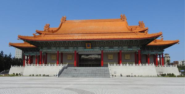 La salle de concert nationale du Complexe mémorial Chiang Kai-shek. (Image : Billy Shyu/Vision Times)