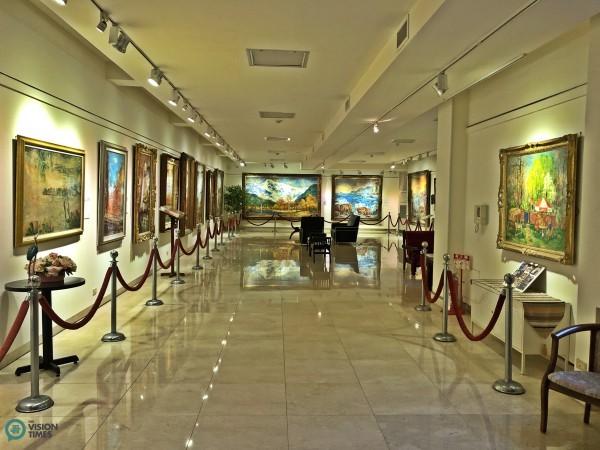  L’une des cinq galeries du Yang San Lang Art Museum. (Image : Billy Shyu / Vision Times)