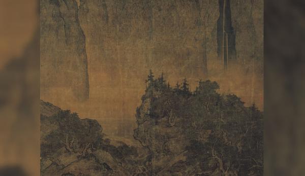 Fan Kuan est connu pour ses peintures de paysages. (Voyageurs au milieu des montagnes et des ruisseaux détail) (Image : Wikimedia / CC0 1.0)
