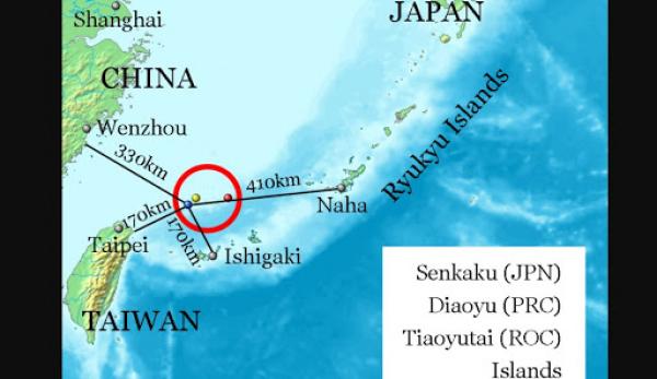 Les États-Unis soutiennent la revendication par le Japon des îles Senkaku. (Image : Wikimedia / GNU FDL)