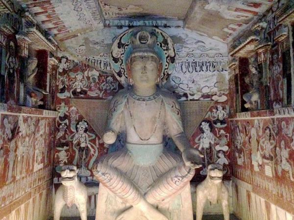 Grottes des Mille Bouddhas. (Photo : Wikipedia) 