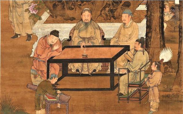 Dix-huit lettrés de la Dynastie Song. (Dynastie Song, Musée National du Palais / @CC BY 4.0)