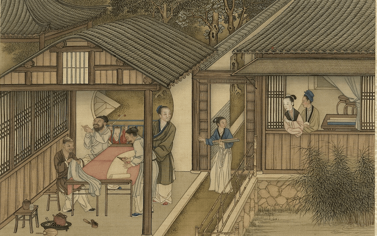 La fête du vêtement d’hiver est une fête traditionnelle chinoise (illustration). (Image : Labour et Tissage, peint par Chen Mei, Dynastie Qing (清朝, 1644 – 1912), Musée national du Palais, Taipei / @CC BY 4.0)