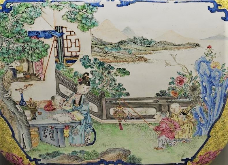 Education d’enfants dans la Chine ancienne. (Image : Musée national du Palais, Taipei / @CC BY 4.0)
