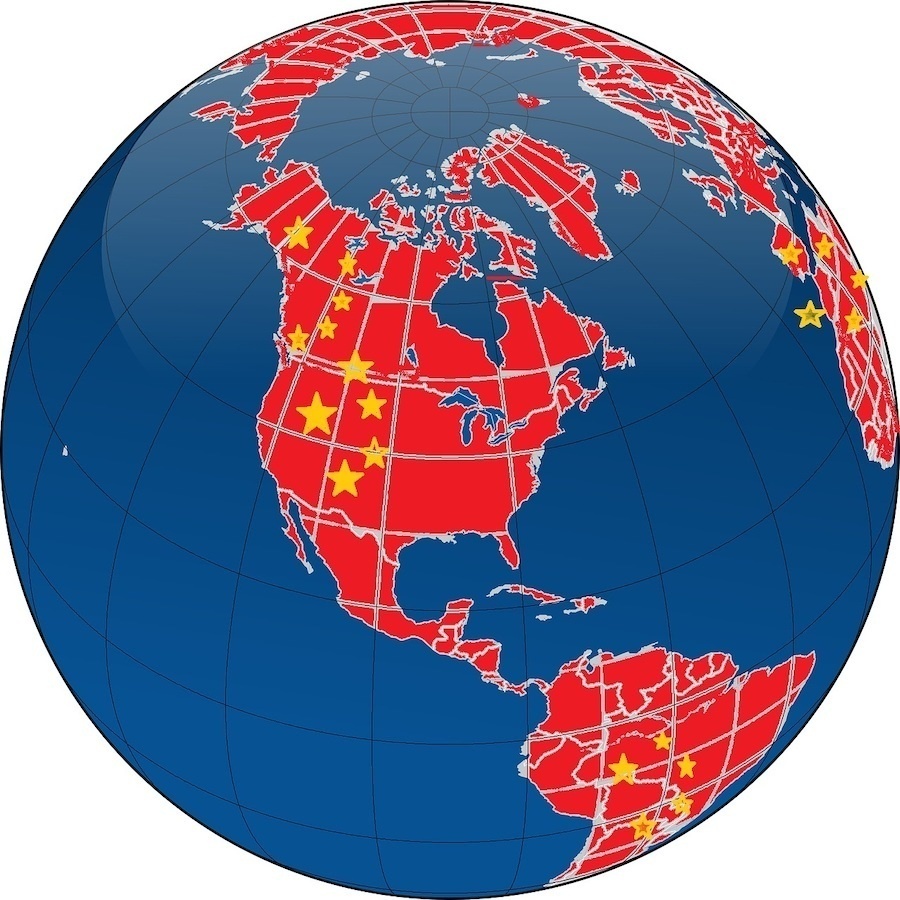 Infiltration du monde par 2 millions de communistes chinois. (Image ynthèse créée par Vision Times France, à partir de : 该图片由 / OpenClipart-Vectors / 在 / Pixabay /上发布)