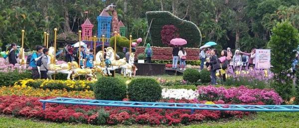 Le Taipei Shilin Residence Chrysanthemum Show est l'un des festivals de fleurs les plus populaires de Taiwan. (Image : avec l'aimable autorisation de Chen Xiuluan)